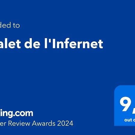 Chalet De L'Infernet Орис Екстериор снимка
